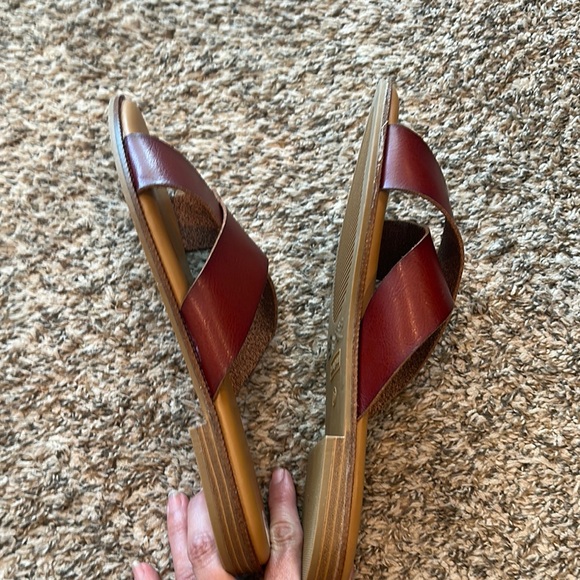 Cynthia Rowley Brown Slide Sandals NWOB - Picture 5 of 9